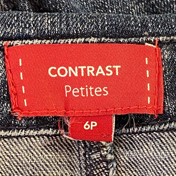 Contrast- single button, denim blazer/jacket - Picture 8 of 8